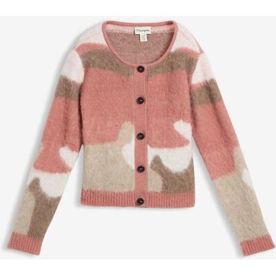 bonprix Mönstrad cardigan med knappar bonprix Mönstrad cardigan med knappar