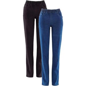 bonprix Straight Jeans Mid Waist (2-pack) bonprix Straight Jeans Mid Waist (2-pack)