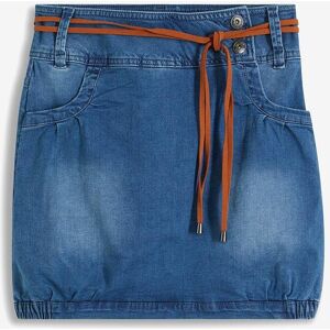 bonprix Jeanskjol Mid Waist, med skärp bonprix Jeanskjol Mid Waist, med skärp