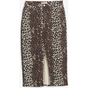 bonprix Jeanskjol i bomull med stretch bonprix Jeanskjol i bomull med stretch