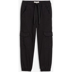 bonprix Jerseyfodrad cargobyxa i Regular Fit bonprix Jerseyfodrad cargobyxa i Regular Fit