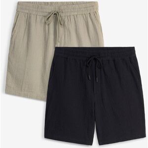bonprix Shorts i bomullsmuslin (2-pack) bonprix Shorts i bomullsmuslin (2-pack)
