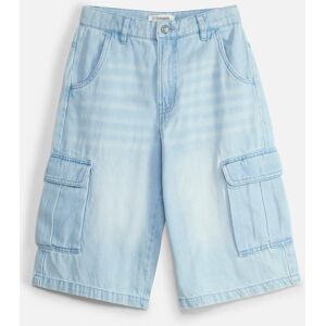 bonprix Långa jeansshorts med cargoficka och reglerbar midja, Baggy Fit bonprix Långa jeansshorts med cargoficka och reglerbar midja, Baggy Fit
