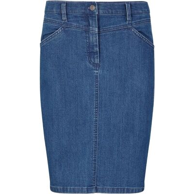 bonprix Jeanskjol med stretch bonprix Jeanskjol med stretch