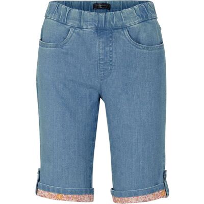 bonprix Jeansshorts med kontrasterande benslut bonprix Jeansshorts med kontrasterande benslut