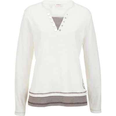 bonprix Långärmad bomullstopp med 2-i-1-look bonprix Långärmad bomullstopp med 2-i-1-look