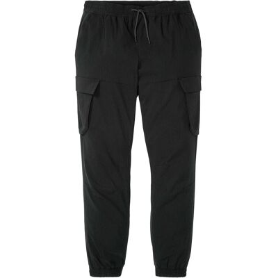 bonprix Stretchig dra på-byxa med cargofickor, Regular Fit, Straight bonprix Stretchig dra på-byxa med cargofickor, Regular Fit, Straight