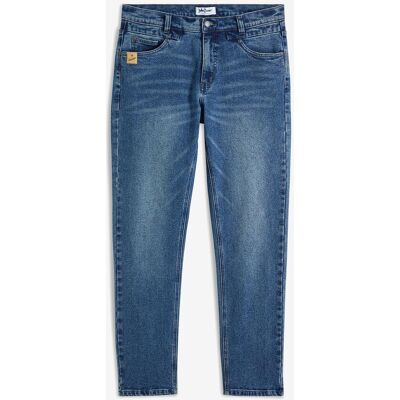 bonprix Regular Fit stretchjeans av kraftig denim, Straight bonprix Regular Fit stretchjeans av kraftig denim, Straight