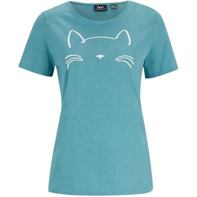 bonprix T-shirt med kattmotiv bonprix T-shirt med kattmotiv