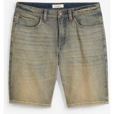 bonprix Dirty Washed jeansshorts, Regular Fit bonprix Dirty Washed jeansshorts, Regular Fit