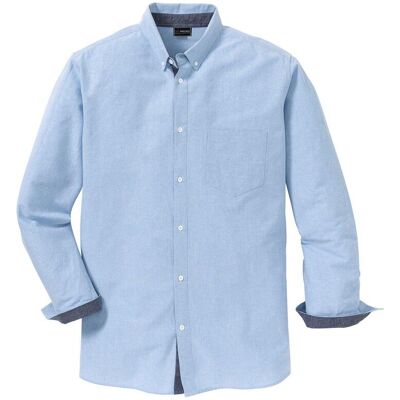 bonprix Långärmad Oxford-skjorta i ren bomull, Regular Fit bonprix Långärmad Oxford-skjorta i ren bomull, Regular Fit