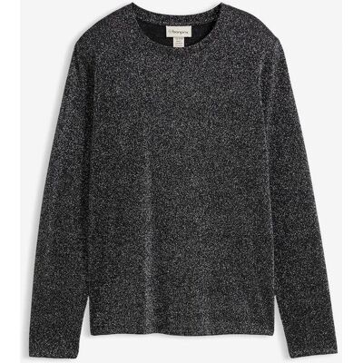 bonprix Långärmad topp med glittergarn bonprix Långärmad topp med glittergarn