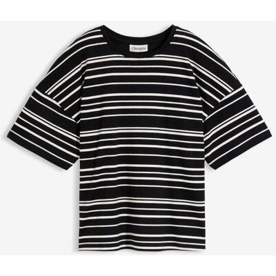 bonprix Randig T-shirt i bomull bonprix Randig T-shirt i bomull