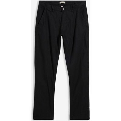 bonprix Chinos i linneblandning, normal passform, raka ben bonprix Chinos i linneblandning, normal passform, raka ben
