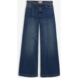 bonprix Wide Leg-jeans Mid Waist, Full Length bonprix Wide Leg-jeans Mid Waist, Full Length