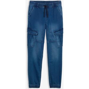 bonprix Regular Fit Cargo Sweatjeans med bekväm midja, Straight bonprix Regular Fit Cargo Sweatjeans med bekväm midja, Straight