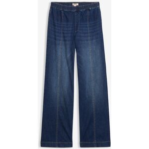 bonprix Wide Leg Jeans High Waist, med bekväm midja, Full Length bonprix Wide Leg Jeans High Waist, med bekväm midja, Full Length