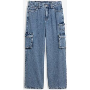 bonprix Wide Leg-cargojeans Mid Waist bonprix Wide Leg-cargojeans Mid Waist