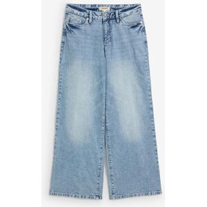 bonprix Wide Leg Jeans, Mid Waist, Low Stretch Full Length bonprix Wide Leg Jeans, Mid Waist, Low Stretch Full Length