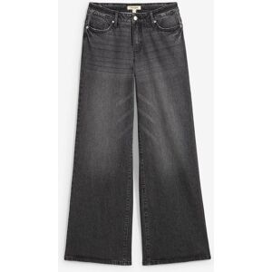 bonprix Wide Leg Jeans, Mid Waist, Low Stretch Full Length bonprix Wide Leg Jeans, Mid Waist, Low Stretch Full Length