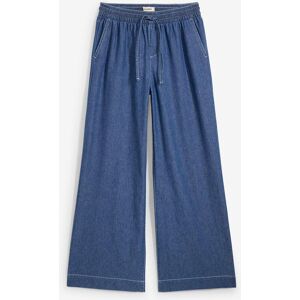 bonprix Wide Leg Jeans, Mid Waist, med bekväm midja bonprix Wide Leg Jeans, Mid Waist, med bekväm midja