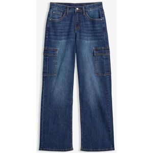 bonprix Loose Fit Stretch Cargo Jeans, Straight bonprix Loose Fit Stretch Cargo Jeans, Straight
