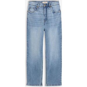 bonprix Straight jeans i Loose modell med High Waist, cropped bonprix Straight jeans i Loose modell med High Waist, cropped