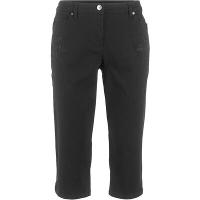 bonprix Slim Fit jeans, Mid Waist, cropped bonprix Slim Fit jeans, Mid Waist, cropped