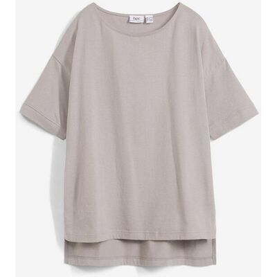 bonprix T-shirt gjord av bomull i oversizemodell med slits i sidan bonprix T-shirt gjord av bomull i oversizemodell med slits i sidan