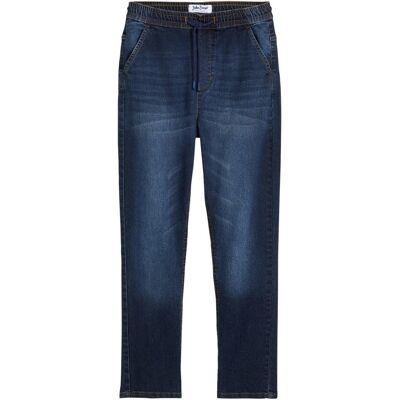 bonprix Stretchiga dra på-jeans, normal passform, raka ben bonprix Stretchiga dra på-jeans, normal passform, raka ben