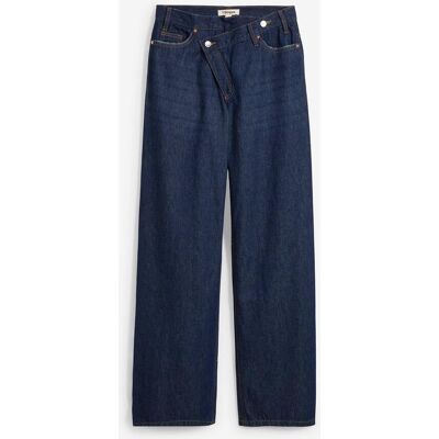 bonprix Wide Leg-jeans Mid Waist, Low Stretc bonprix Wide Leg-jeans Mid Waist, Low Stretc