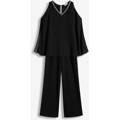 bonprix Jumpsuit med poncho och strass bonprix Jumpsuit med poncho och strass