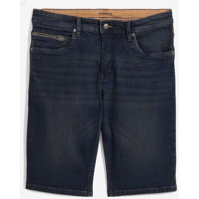 bonprix Stretchiga jeansshorts, smal passform bonprix Stretchiga jeansshorts, smal passform