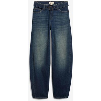 bonprix Barrel Jeans Mid Waist med skärp bonprix Barrel Jeans Mid Waist med skärp