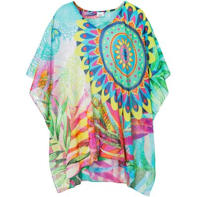 bonprix Poncho i luftig viskos bonprix Poncho i luftig viskos