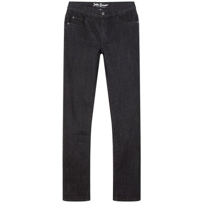 bonprix Stretchjeans i Slim Fit med reglerbar midja, Straight bonprix Stretchjeans i Slim Fit med reglerbar midja, Straight