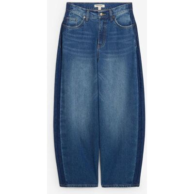 bonprix Barrel Jeans High Waist, cropped bonprix Barrel Jeans High Waist, cropped