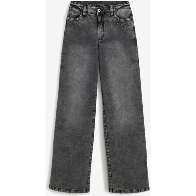 bonprix Wide Leg Jeans High Waist, med nitar bonprix Wide Leg Jeans High Waist, med nitar