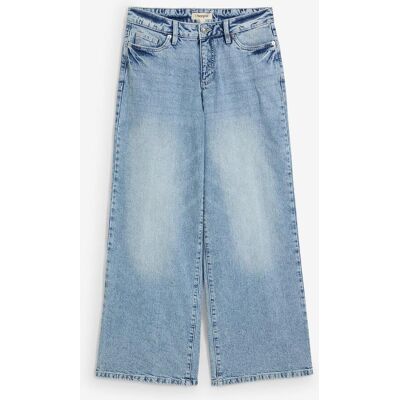 bonprix Wide Leg Jeans, Mid Waist, Low Stretch Full Length bonprix Wide Leg Jeans, Mid Waist, Low Stretch Full Length