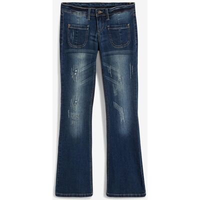 bonprix Flared Jeans Low Waist, Stretch bonprix Flared Jeans Low Waist, Stretch