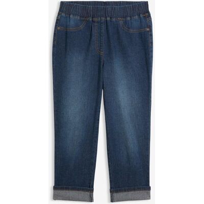 bonprix Slim Fit Jeans, Mid Waist, med bomull bonprix Slim Fit Jeans, Mid Waist, med bomull