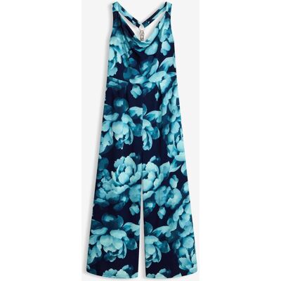 bonprix Jerseyjumpsuit med draperad ringning bonprix Jerseyjumpsuit med draperad ringning