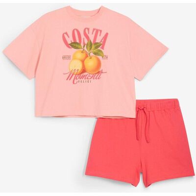 bonprix Topp och shorts i ekologisk bomull (2 delar) bonprix Topp och shorts i ekologisk bomull (2 delar)