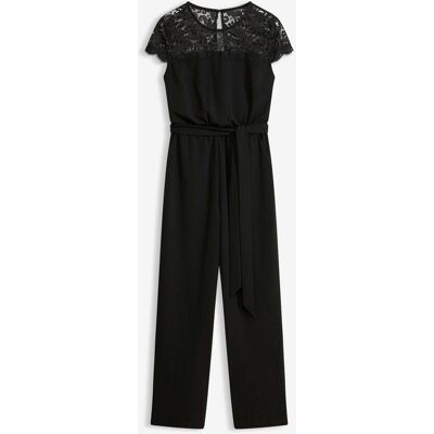bonprix Jumpsuit i fintrådig jersey med spets bonprix Jumpsuit i fintrådig jersey med spets