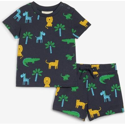 bonprix T-shirt och shorts av ekologisk bomull (2 delar) bonprix T-shirt och shorts av ekologisk bomull (2 delar)