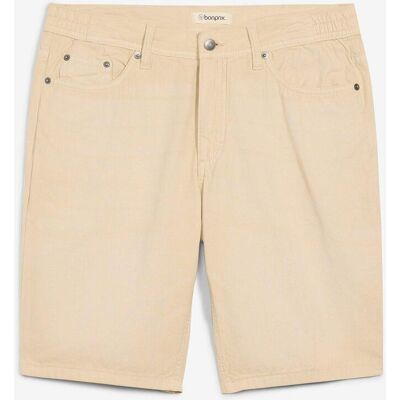 bonprix Lätta shorts med resårmidja, av colored denom, Regular Fit bonprix Lätta shorts med resårmidja, av colored denom, Regular Fit