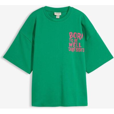 bonprix T-shirt i oversizemodell av ekologisk bomull bonprix T-shirt i oversizemodell av ekologisk bomull
