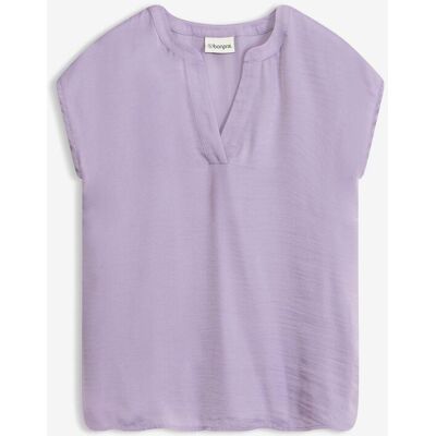 bonprix Ledig satinblus med överskurna ärmar bonprix Ledig satinblus med överskurna ärmar