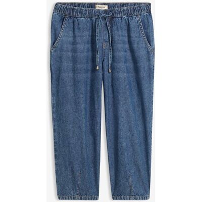 bonprix Barrel Jeans Mid Waist, cropped bonprix Barrel Jeans Mid Waist, cropped
