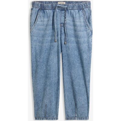 bonprix Barrel Jeans Mid Waist, cropped bonprix Barrel Jeans Mid Waist, cropped